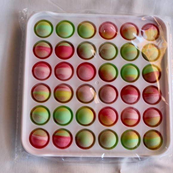 (4 Pack) Pop It Fidget Toys Pop Its Fidgets Kids Toys Fidget Toy Pack Poppet - Picture 4 of 8